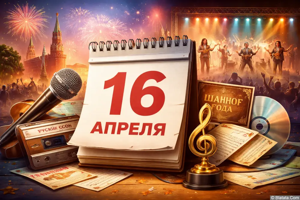 Знаменательные даты 16 апреля