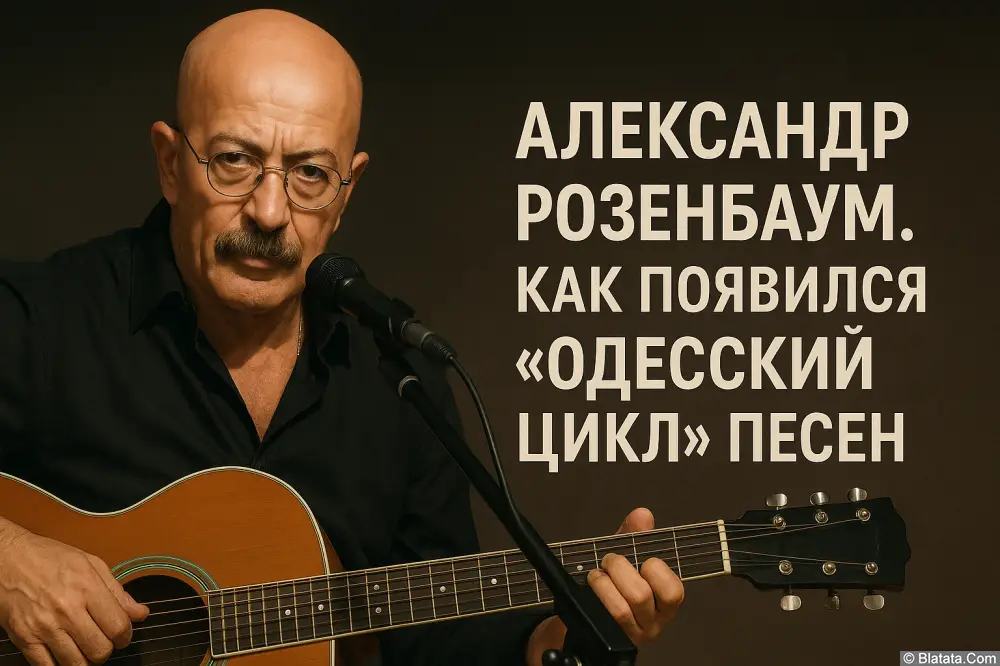 Александр Розенбаум. Как появился «одесский цикл» песен