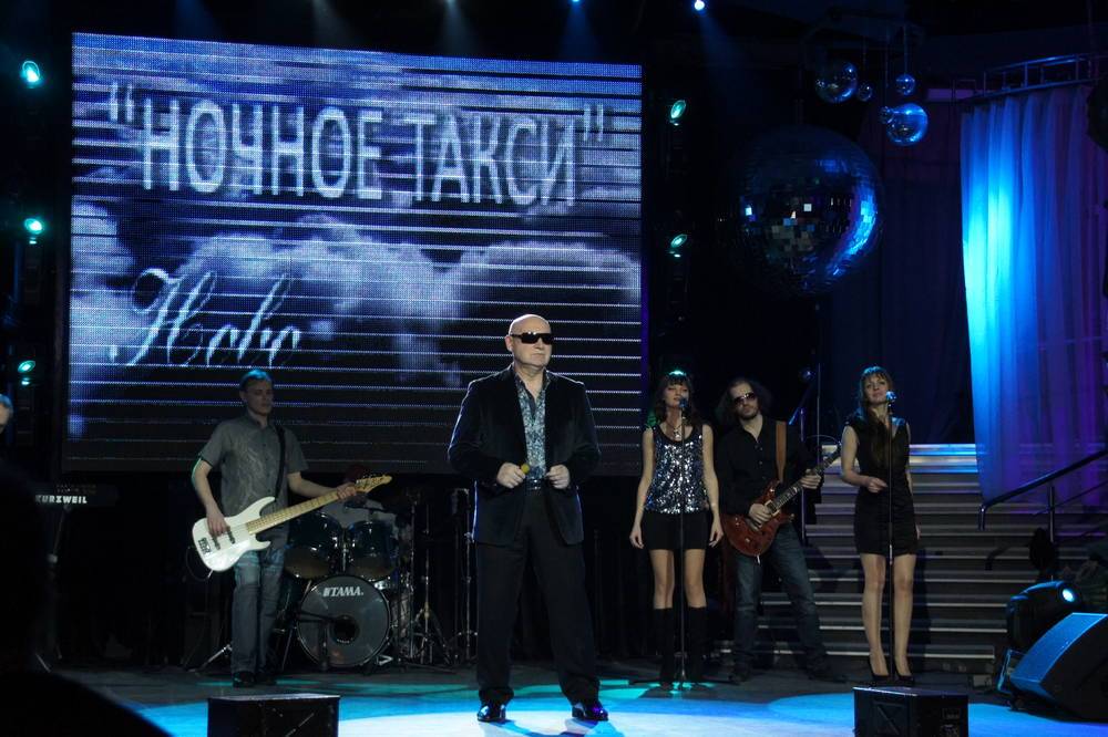 Аркадий Соловейчик на концерте Ночного такси