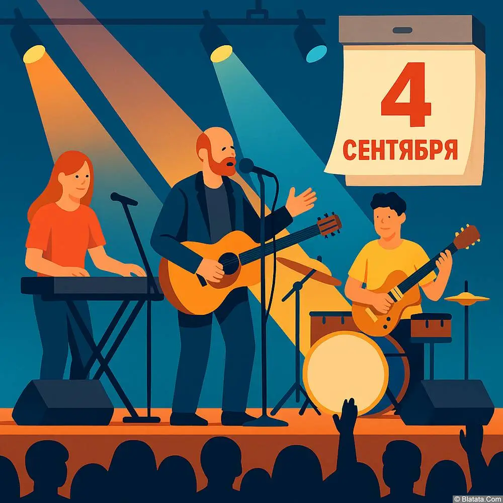 Знаменательные даты 4 сентября