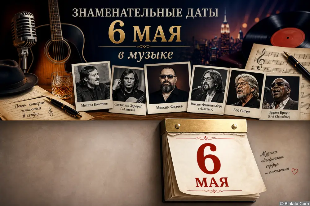Знаменательные даты 6 мая