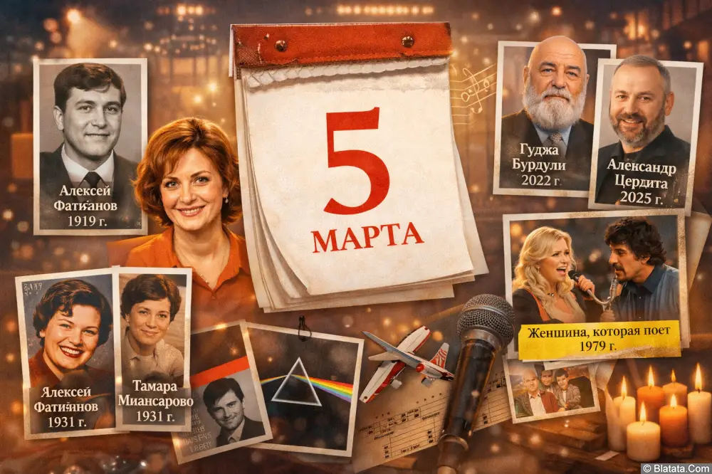 Знаменательные даты 5 марта