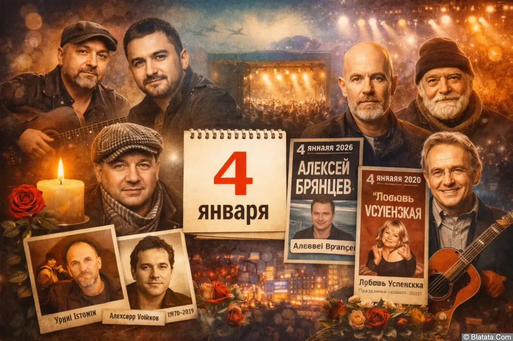 Знаменательные даты 4 января