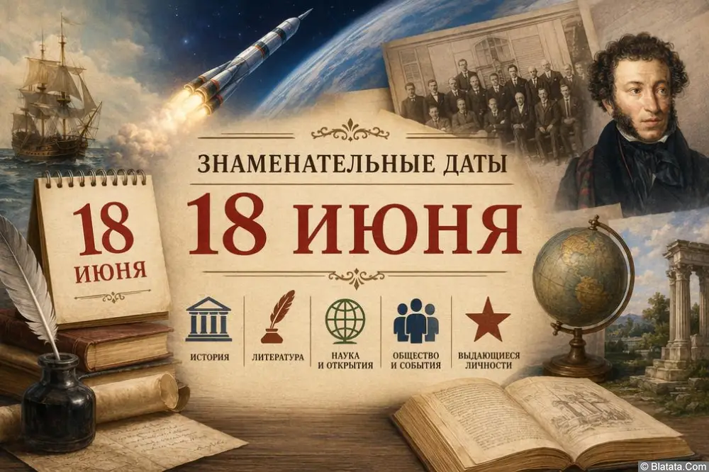 Знаменательные и памятные даты 18 июня Знаменательные и памятные даты 18 июня