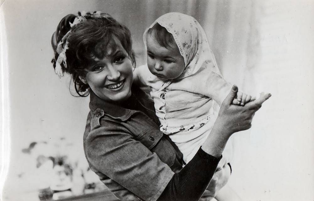 Алла Пугачева с дочкой