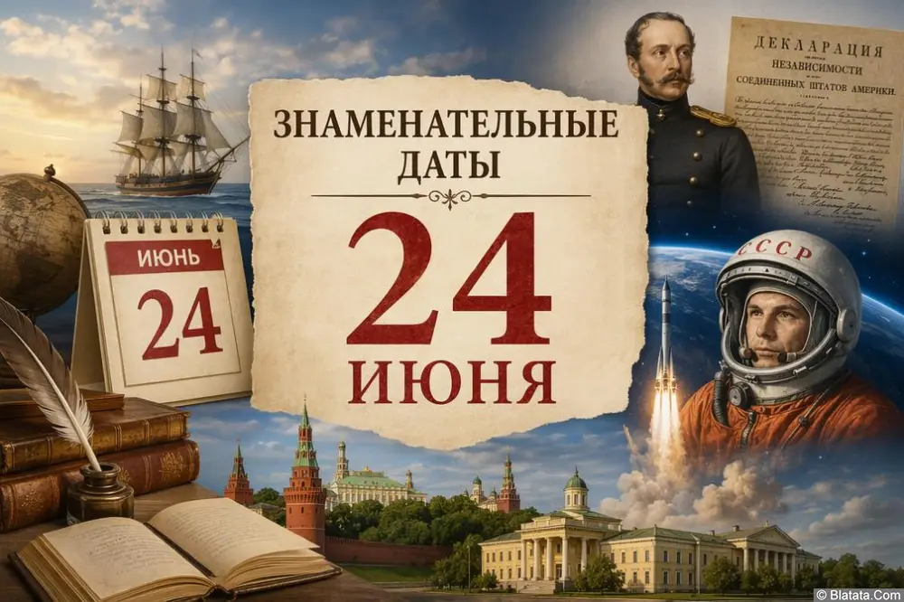 Знаменательные даты 24 июня Знаменательные даты 24 июня