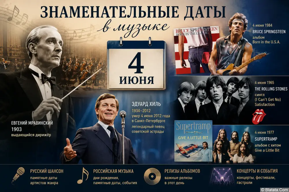 Знаменательные даты 4 июня Знаменательные даты 4 июня
