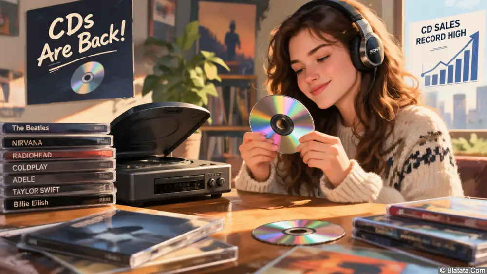 Начался бум CD: почему компакт-диски возвращаются в моду и бьют рекорды продаж Начался бум CD: почему компакт-диски возвращаются в моду и бьют рекорды продаж