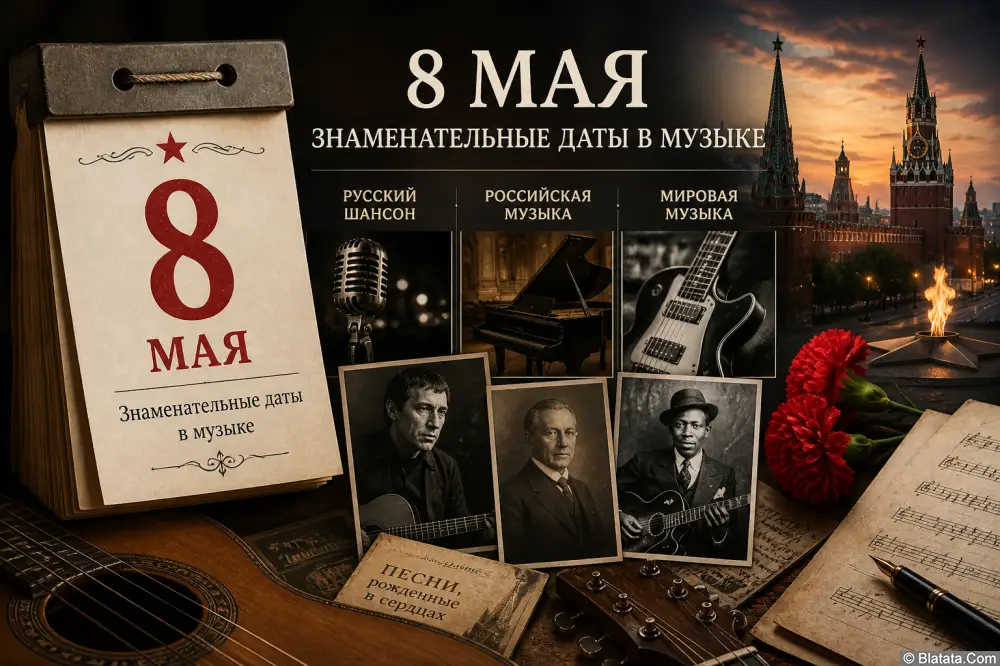 Знаменательные даты 8 мая