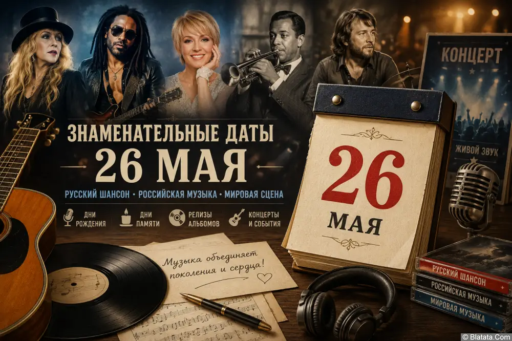 Знаменательные даты 26 мая Знаменательные даты 26 мая