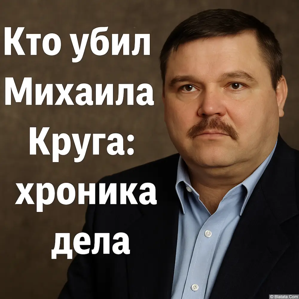Кто убил Михаила Круга — факты и версии