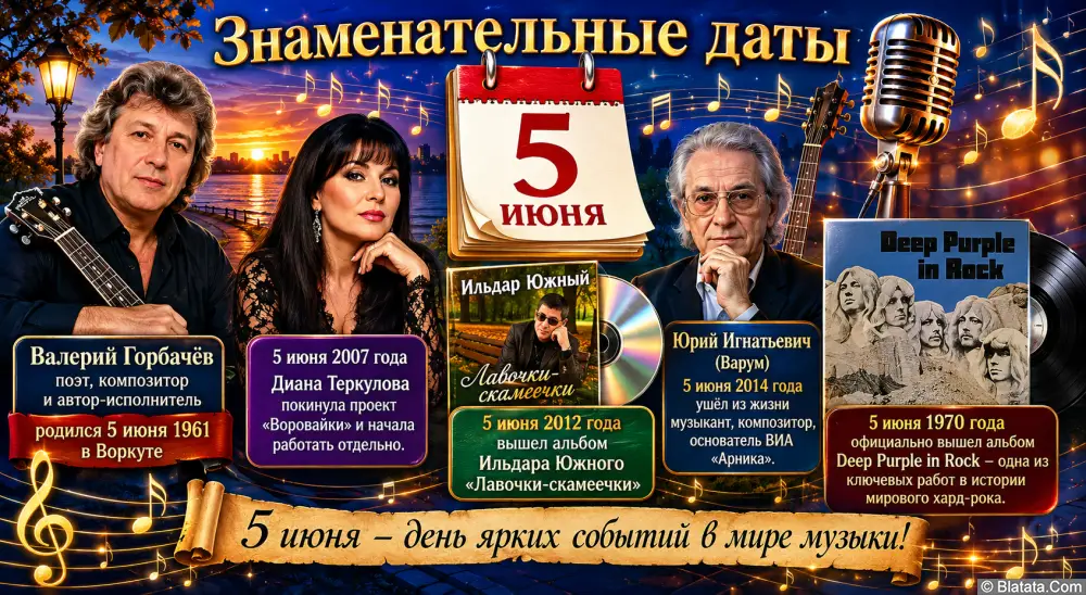 Знаменательные даты 5 июня Знаменательные даты 5 июня