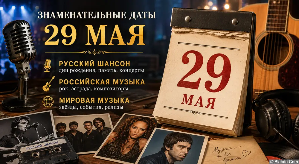 Знаменательные даты 29 мая Знаменательные даты 29 мая