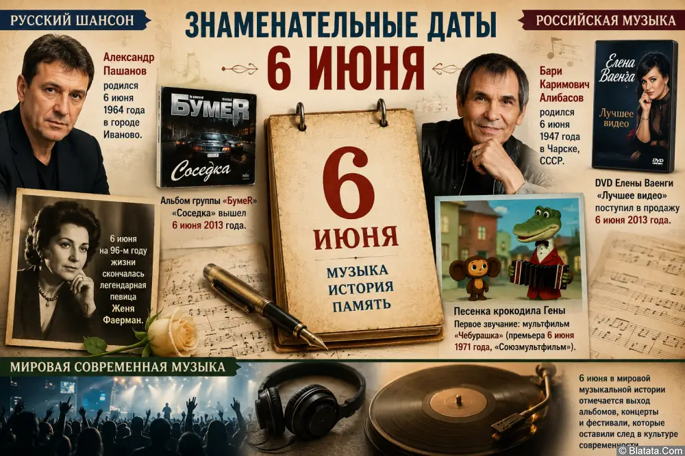 Знаменательные даты 6 июня Знаменательные даты 6 июня