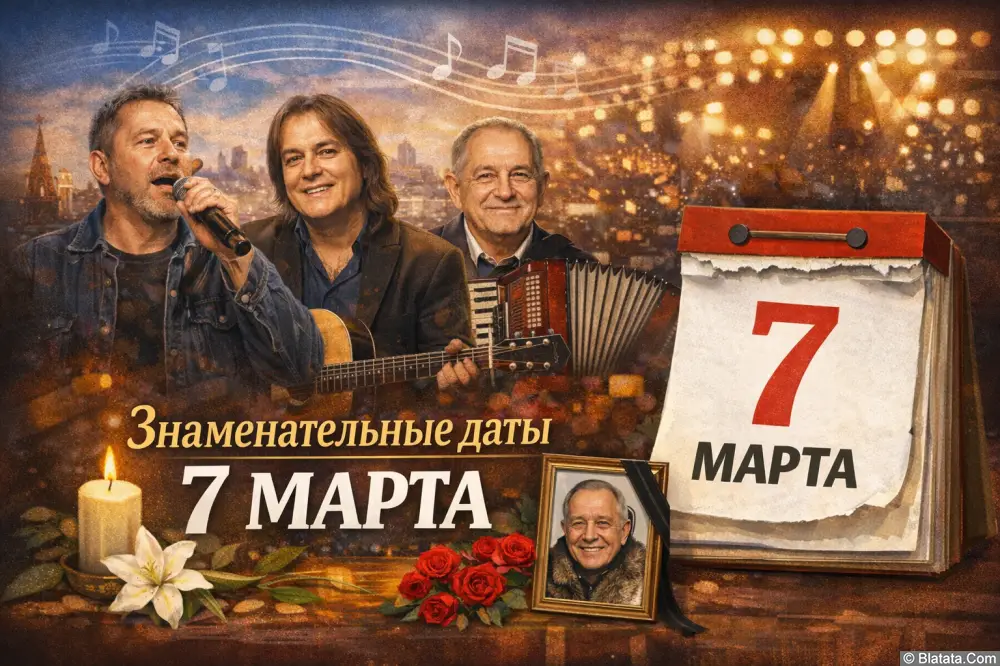 Знаменательные даты — 7 марта Знаменательные даты — 7 марта