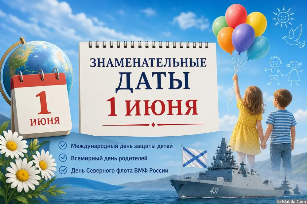 Знаменательные даты 1 июня Знаменательные даты 1 июня