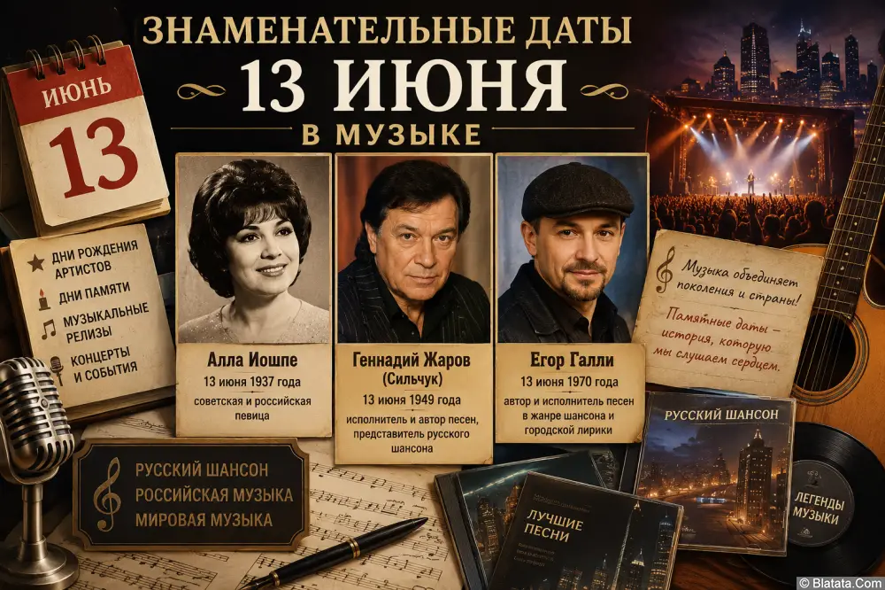 Знаменательные даты 13 июня Знаменательные даты 13 июня