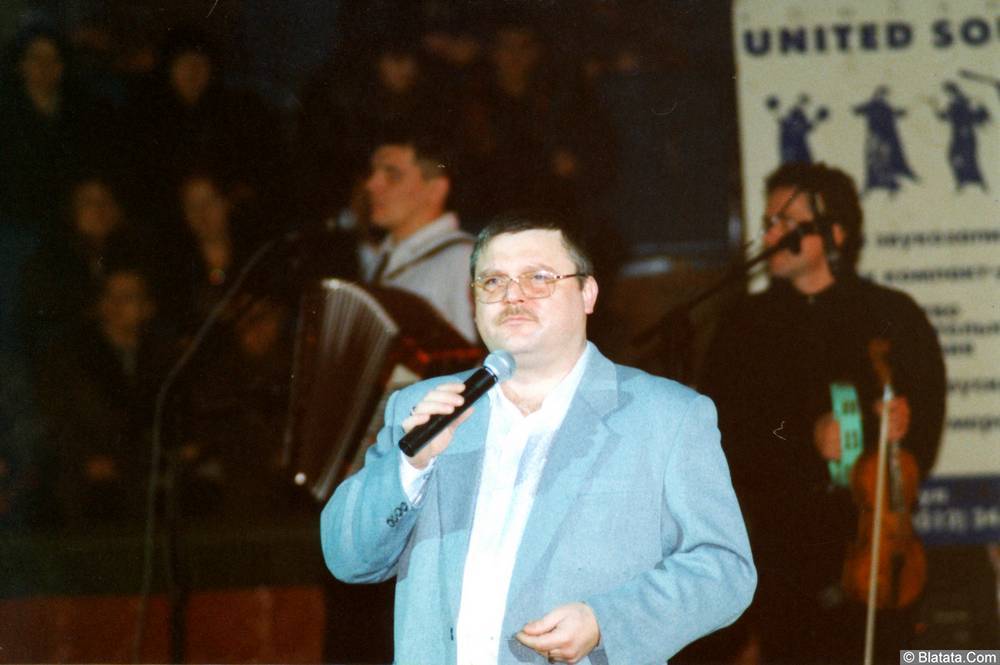Михаил Круг на концерте в Челябинске