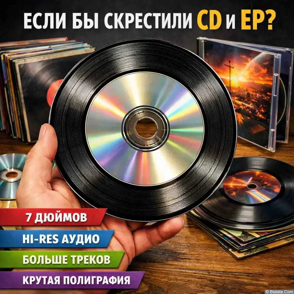 Если бы скрестили CD и EP: идеальный аудиоформат Если бы скрестили CD и EP: идеальный аудиоформат