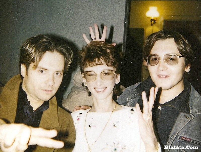 Ирина Эла Акого в Театре эстрады с Добронравовым в 1996 году