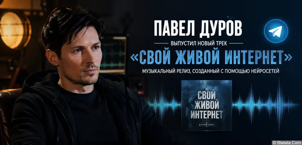 Павел Дуров представил новый музыкальный релиз