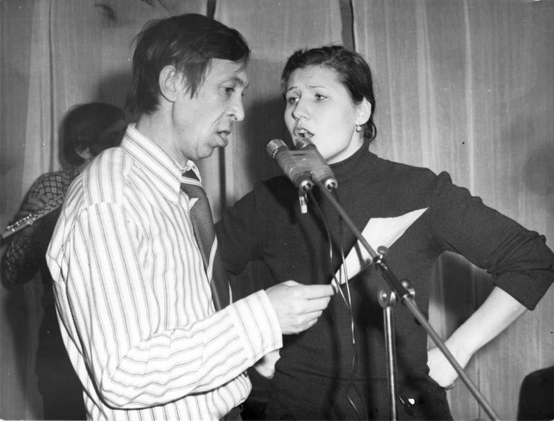 Аркадий Северный с певицей