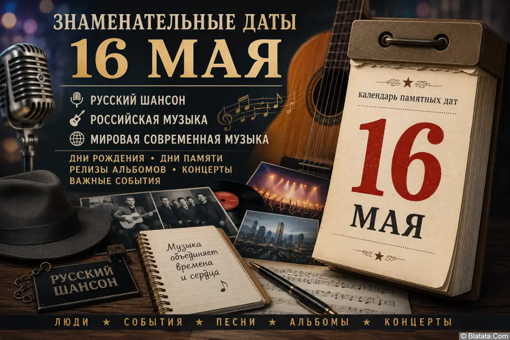 Знаменательные даты 16 мая Знаменательные даты 16 мая