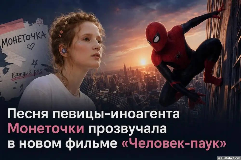 Песня певицы Монеточки* прозвучала в мультфильме &laquo;Человек-паук: Паутина вселенных&raquo;