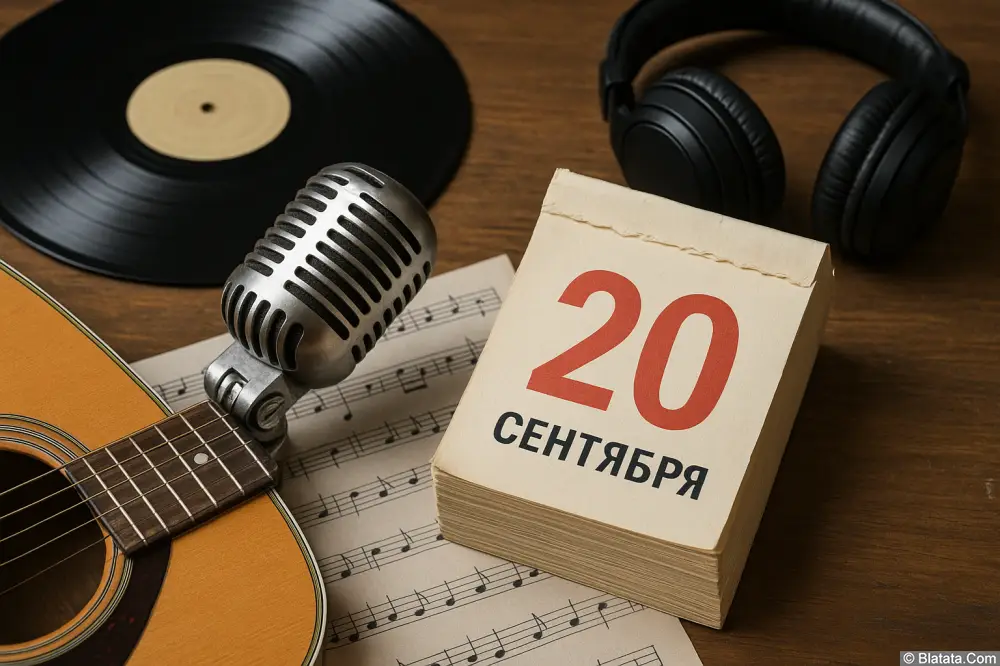Знаменательные даты 20 сентября