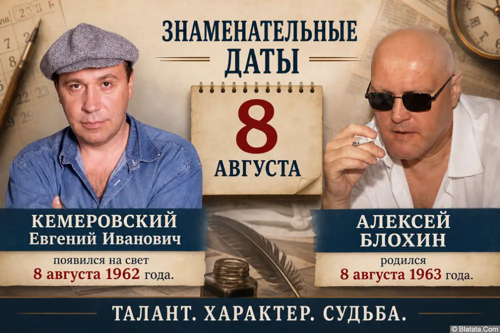 Знаменательные даты 8 августа