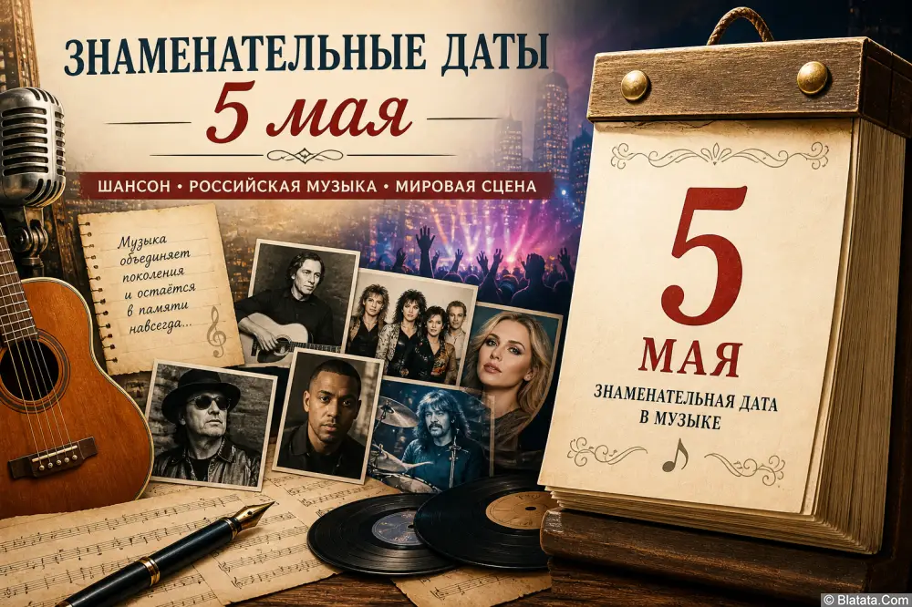 Знаменательные даты 5 мая